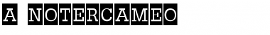 Download a_NoterCm Font Download a_NoterCm Font