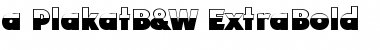 Download a_PlakatB&W Font Download a_PlakatB&W Font