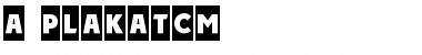 Download a_PlakatCm Font Download a_PlakatCm Font
