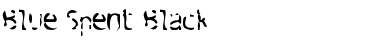 Download Blue Spent Font Download Blue Spent Font