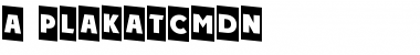 Download a_PlakatCmDn Font Download a_PlakatCmDn Font
