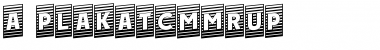 Download a_PlakatCmMrUp Font Download a_PlakatCmMrUp Font