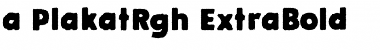 Download a_PlakatRgh Font Download a_PlakatRgh Font