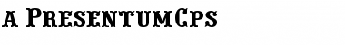 Download a_PresentumCps Font Download a_PresentumCps Font