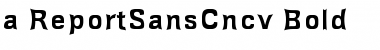 Download a_ReportSansCncv Font Download a_ReportSansCncv Font
