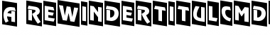 Download a_RewinderTitulCmDn Font Download a_RewinderTitulCmDn Font