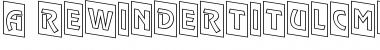 Download a_RewinderTitulCmOtlDn Font Download a_RewinderTitulCmOtlDn Font