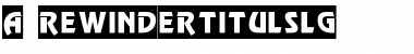 Download a_RewinderTitulSlg Font Download a_RewinderTitulSlg Font
