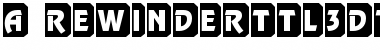 Download a_RewinderTtl3DTumba Font Download a_RewinderTtl3DTumba Font