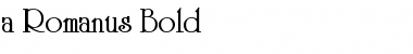Download a_Romanus Font Download a_Romanus Font