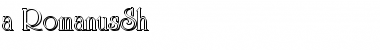 Download a_RomanusSh Font Download a_RomanusSh Font