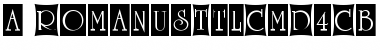Download a_RomanusTtlCmD4Cb Font Download a_RomanusTtlCmD4Cb Font