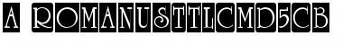 Download a_RomanusTtlCmD5Cb Font Download a_RomanusTtlCmD5Cb Font
