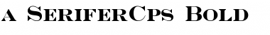 Download a_SeriferCps Font Download a_SeriferCps Font