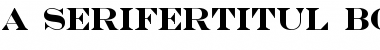 Download a_SeriferTitul Font Download a_SeriferTitul Font
