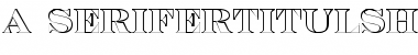 a_SeriferTitulSh Regular Font