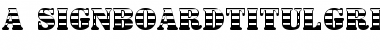 Download a_SignboardTitulGrd Font Download a_SignboardTitulGrd Font