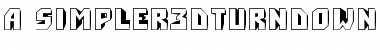 Download a_Simpler3DTurnDn Font Download a_Simpler3DTurnDn Font