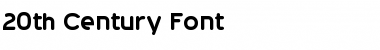 Download 20th Century Font Font Download 20th Century Font Font