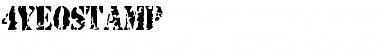 Download 4YEOstamp Font Download 4YEOstamp Font
