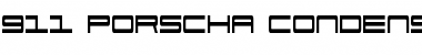 Download 911 Porscha Condensed Font Download 911 Porscha Condensed Font