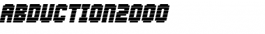 Download Abduction2000 Font Download Abduction2000 Font