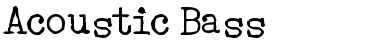 Download Acoustic Bass Font Download Acoustic Bass Font