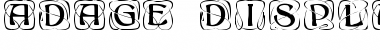 Download Adage Display Caps SSi Font Download Adage Display Caps SSi Font