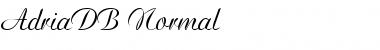 Download AdriaDB Font Download AdriaDB Font