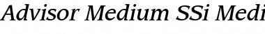 Download Advisor Medium SSi Font Download Advisor Medium SSi Font