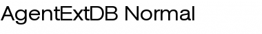 Download AgentExtDB Font Download AgentExtDB Font