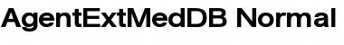 Download AgentExtMedDB Font Download AgentExtMedDB Font