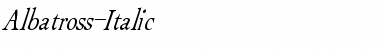Download Albatross-Italic Font Download Albatross-Italic Font