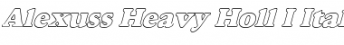 Download Alexuss Heavy Holl_I Font Download Alexuss Heavy Holl_I Font