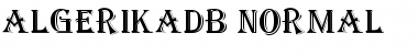 Download AlgerikaDB Font Download AlgerikaDB Font