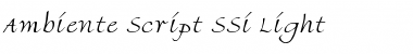 Download Ambiente Script SSi Font Download Ambiente Script SSi Font