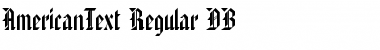 Download AmericanText DB Font Download AmericanText DB Font