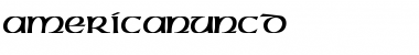 Download AmericanUncD Font Download AmericanUncD Font