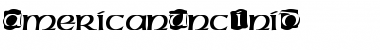 Download AmericanUncIniD Font Download AmericanUncIniD Font