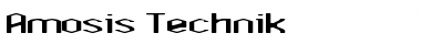 Download Amosis Technik Font Download Amosis Technik Font