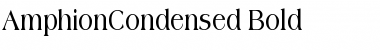 Download AmphionCondensed Font Download AmphionCondensed Font