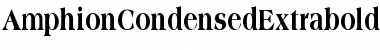 Download AmphionCondensedExtrabold Font Download AmphionCondensedExtrabold Font