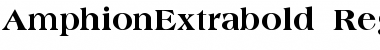Download AmphionExtrabold Font Download AmphionExtrabold Font