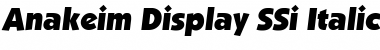Download Anakeim Display SSi Font Download Anakeim Display SSi Font