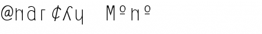 Download Anarchy Mono Font Download Anarchy Mono Font