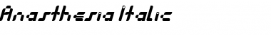Download Anasthesia Font Download Anasthesia Font