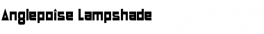 Download Anglepoise Lampshade Font Download Anglepoise Lampshade Font