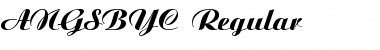 Download ANGSBYC Font Download ANGSBYC Font
