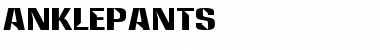 Download Anklepants Font Download Anklepants Font