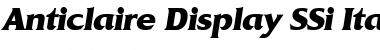 Download Anticlaire Display SSi Font Download Anticlaire Display SSi Font